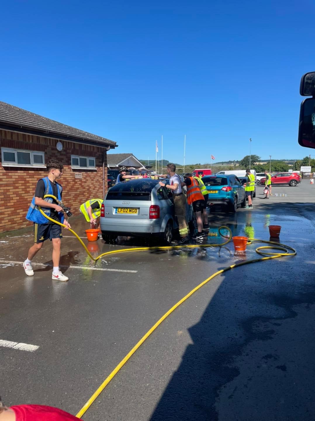 NEWS | Kingsland Fire Station car wash raises £1,555 for two brilliant charities