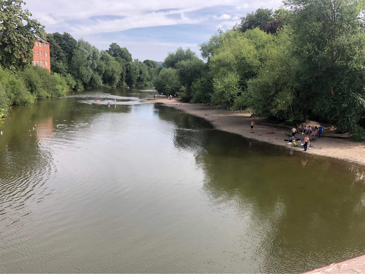 NEWS | River Wye in Herefordshire placed on ‘amber alert’ by Environment Agency with temperatures rising and river levels falling