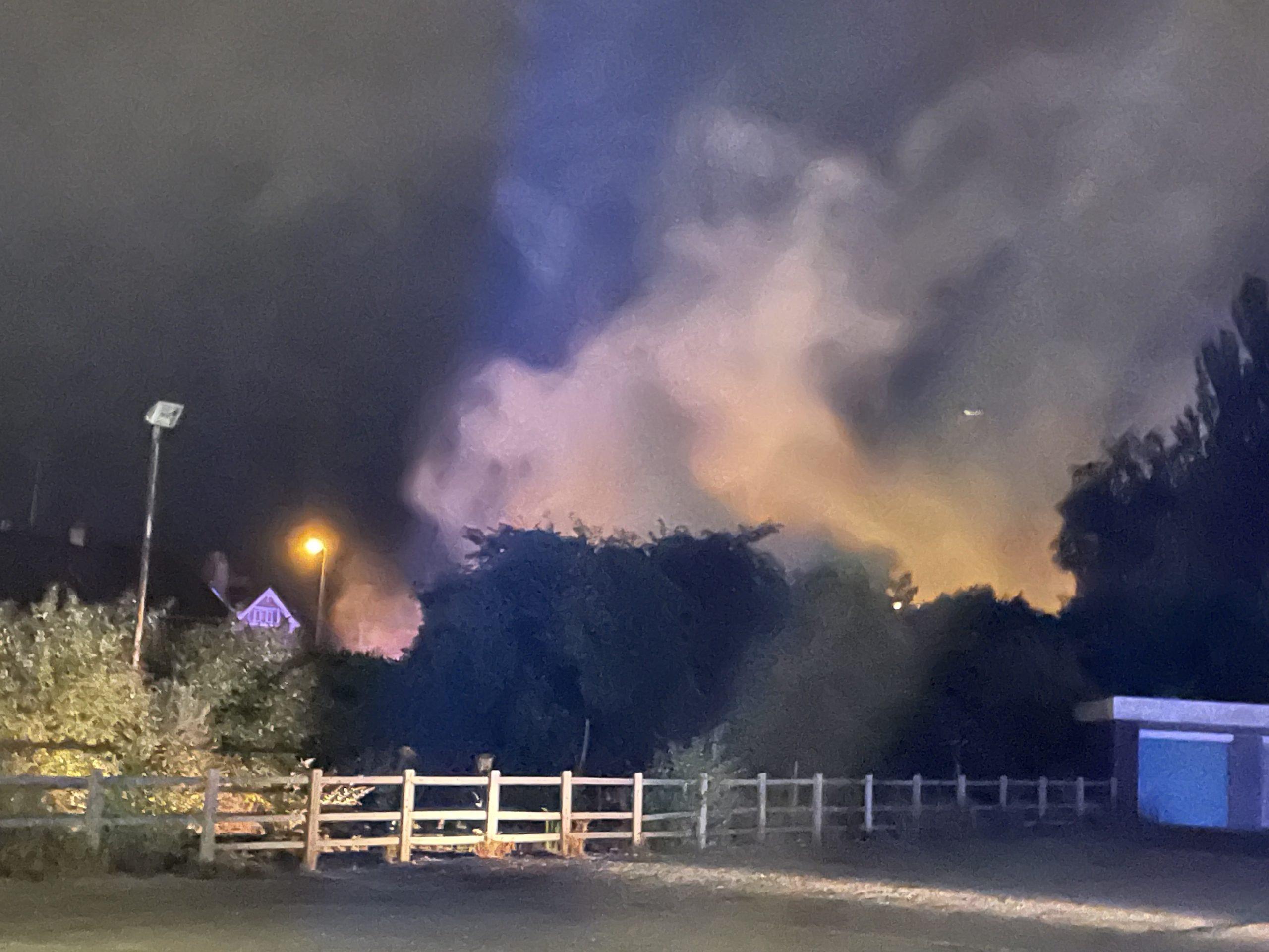NEWS | Emergency services are responding to a fire in Hereford tonight