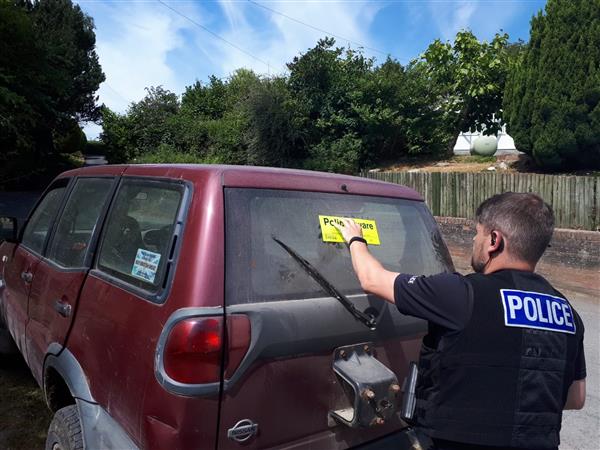 NEWS | West Mercia Police conduct day of action in Leominster with one vehicle seized