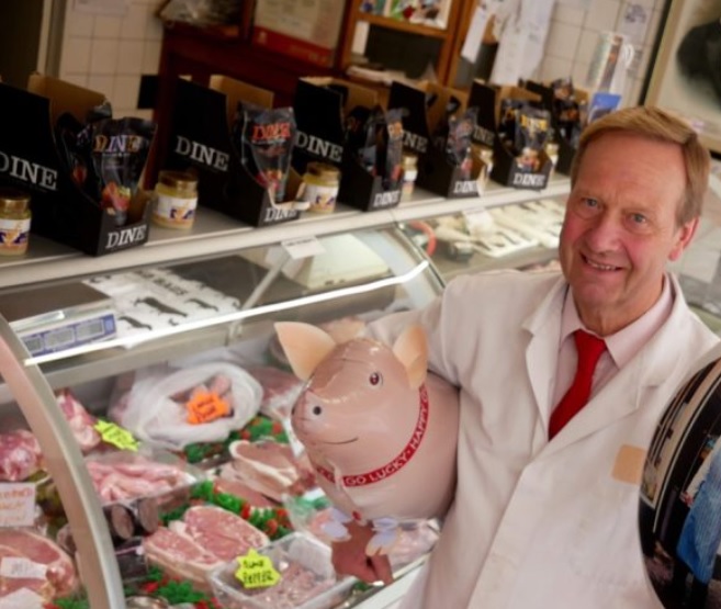 NEWS | A popular Kington butcher is celebrating 40 years of ‘meat and greet’ on the high street