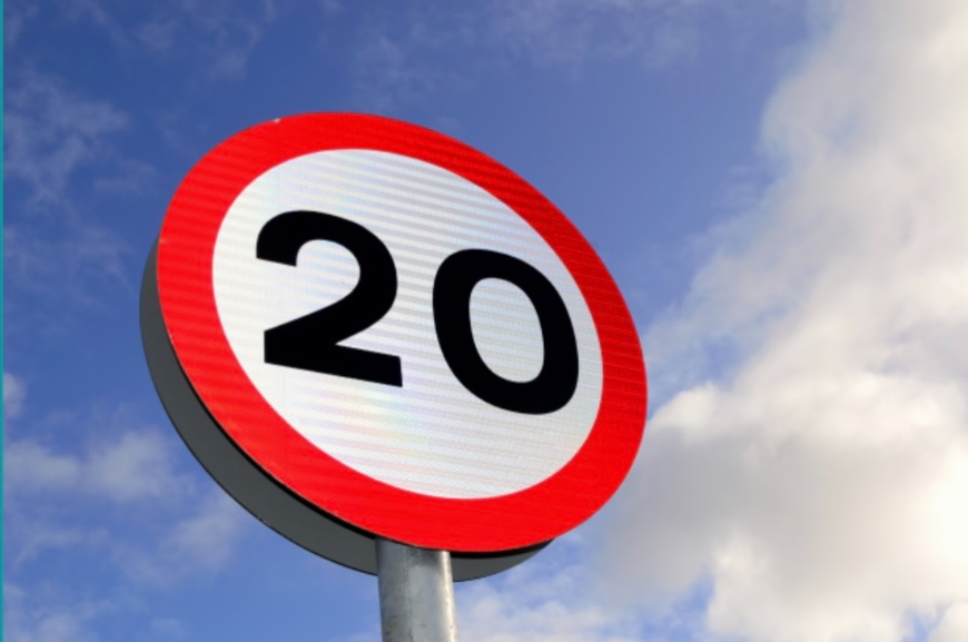 NEWS | Default national speed limit on residential roads and busy pedestrian streets to change from 30mph to 20mph in Wales from September 2023