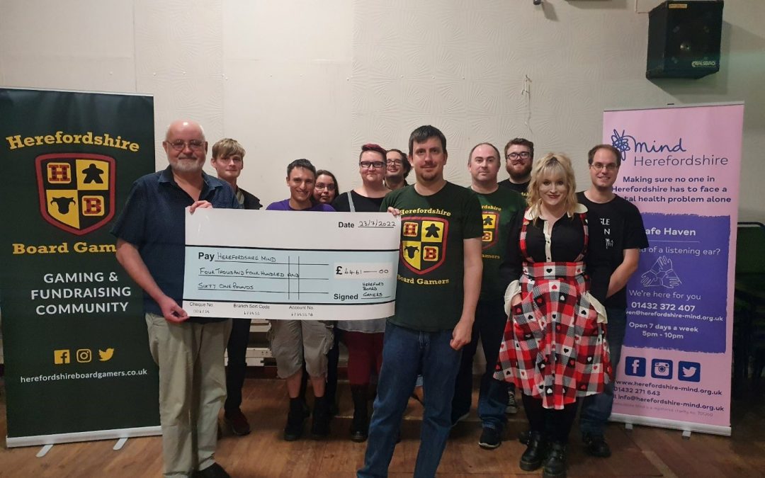 NEWS | Herefordshire Board Gamers have raised £17,000 for good causes since launching six years ago