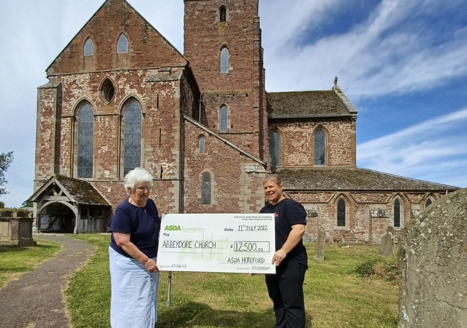 COMMUNITY | Dore Abbey receives a £12,500 grant from Asda to make repairs to historical building 