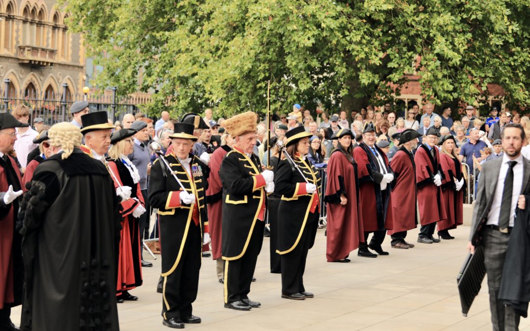 NEWS | Huge crowd witnesses the Proclamation Ceremony of King Charles III at Hereford Cathedral