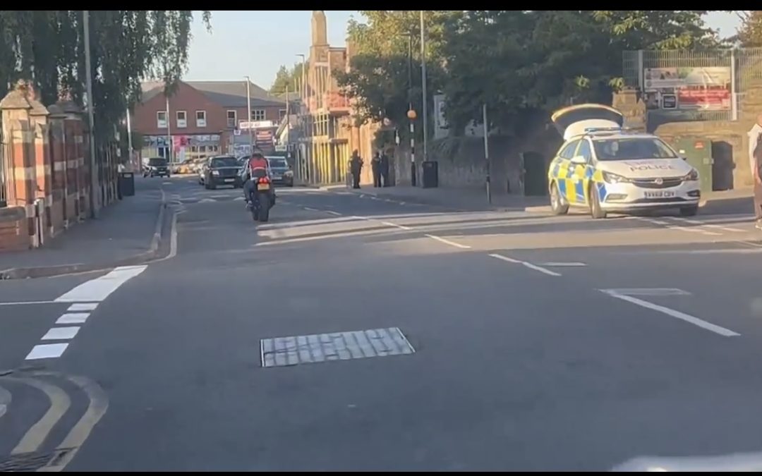 NEWS | Police cordon in place following reports of a stabbing in Hereford this evening  