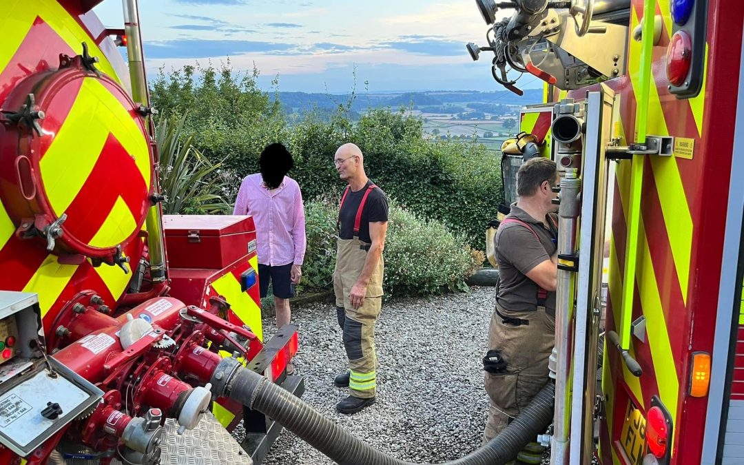 NEWS | Fire crews called to a fire in the open in Herefordshire on Friday evening 