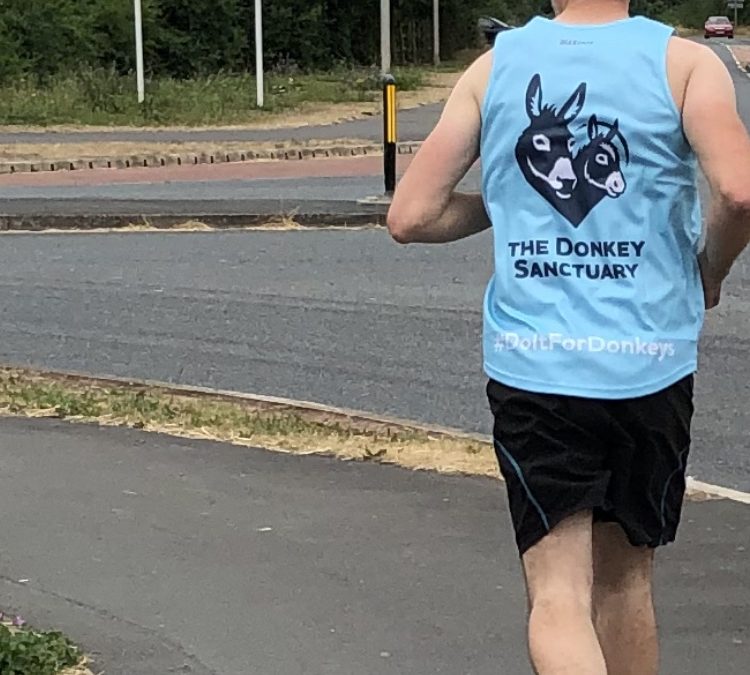 NEWS | A runner from Hereford is aiming to fulfil a lifetime ambition when he runs the London Marathon for The Donkey Sanctuary next month