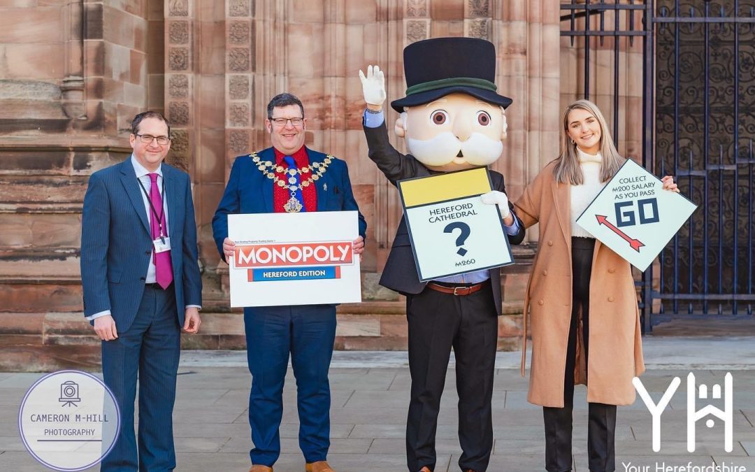 NEWS | ONE DAY TO GO! MONOPOLY: Hereford Edition officially launched on Thursday