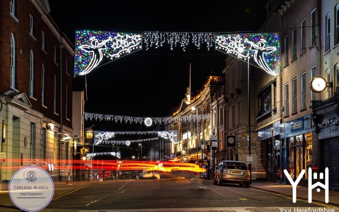 NEWS | New Christmas lights to brighten the streets of Hereford during the festive period this year