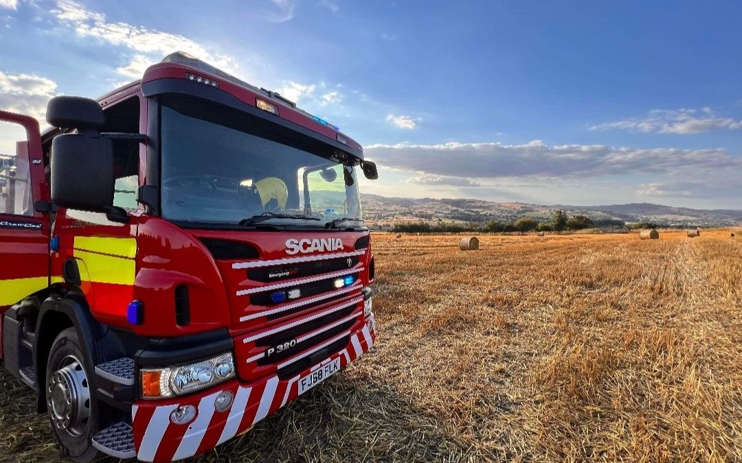 NEWS | Fire crews called to a fire at a farm on the Herefordshire border with Shropshire