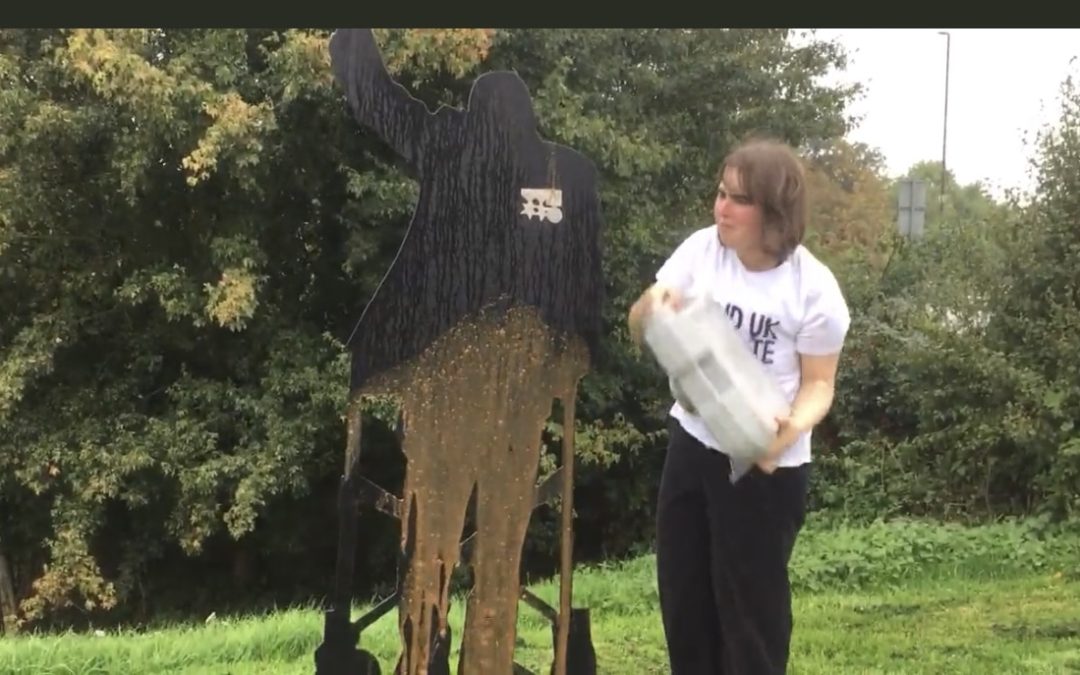 NEWS | Woman who defaced Sir Captain Tom Moore statue by pouring human waste over it has avoided prison  