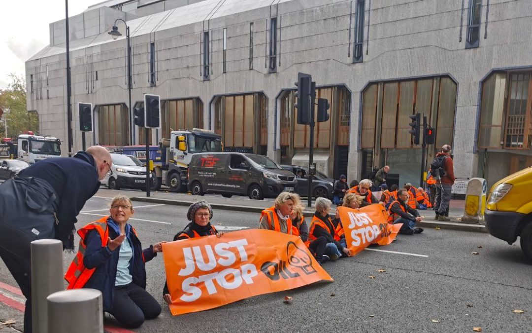 UK NEWS | A number of Just Stop Oil protesters have stopped traffic on a major route in London as protests against new oil and gas licences and consents continue