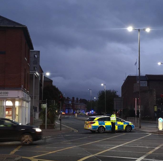 NEWS | West Mercia Police responding to incident near Hereford Police Station this evening 