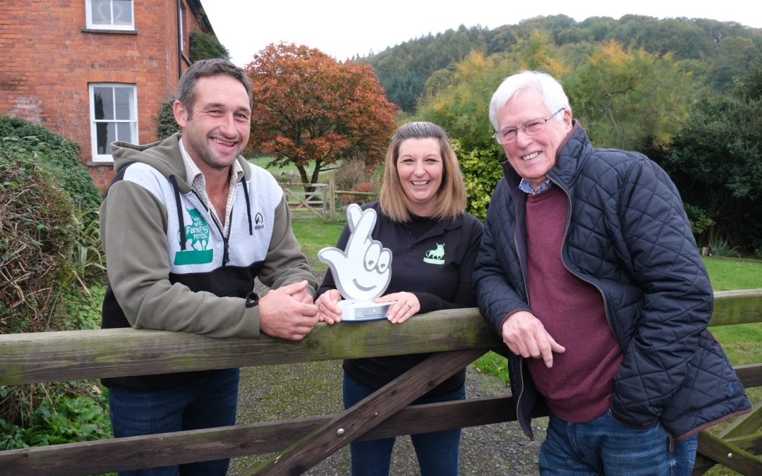 NEWS | Broadcaster and presenter, John Craven OBE, has honoured an inspirational Herefordshire farming couple with a coveted National Lottery Award