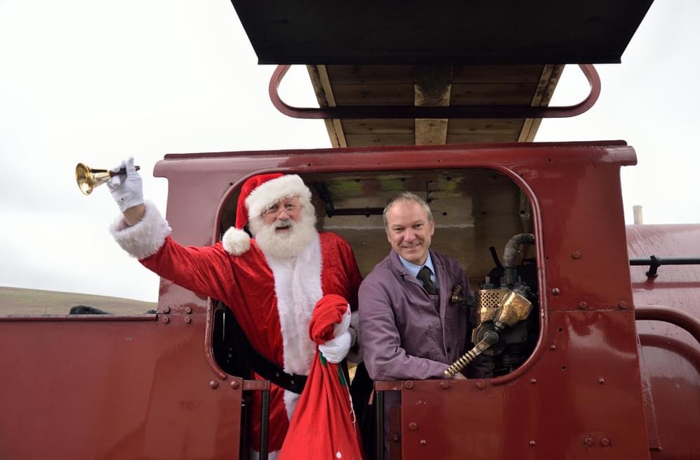 WHAT’S ON? | Join Santa on a steam train ride through the countryside this Christmas!  