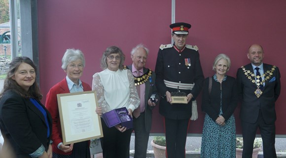 NEWS | Volunteers from Welsh Water’s Waterworks Museum in Hereford have scooped the Queen’s Award for Voluntary Service