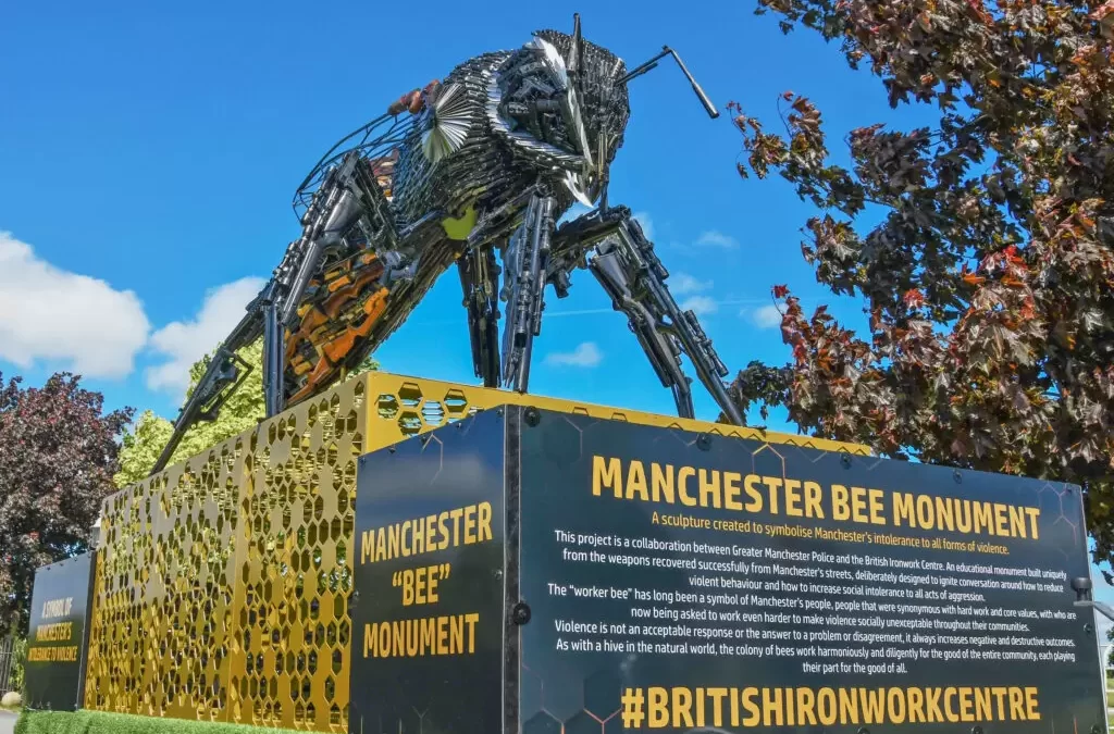 NEWS | The Anti-violence Bee sculpture to visit Leominster and Hereford in November!