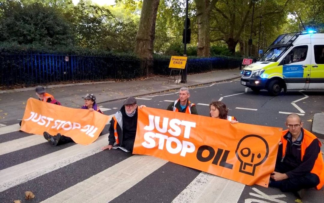 CLIMATE | Just Stop Oil Protesters target parts of London to demand an end to new oil and gas