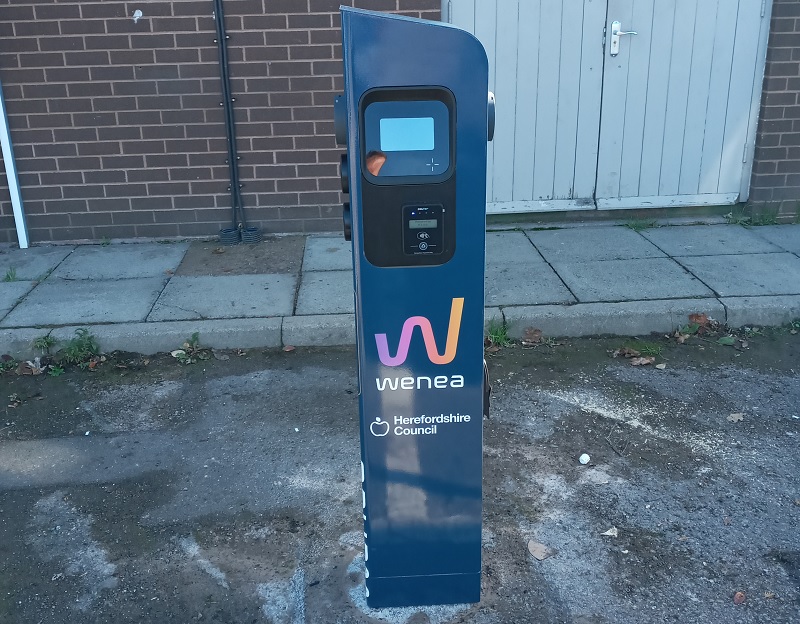 NEWS | You can charge your electric vehicle for free in Herefordshire until 9th November thanks to a new council partnership  