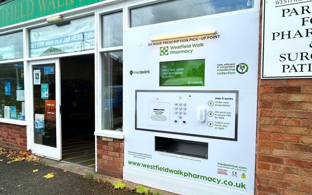 NEWS | 24 hour prescription collection point installed at a pharmacy in Herefordshire  