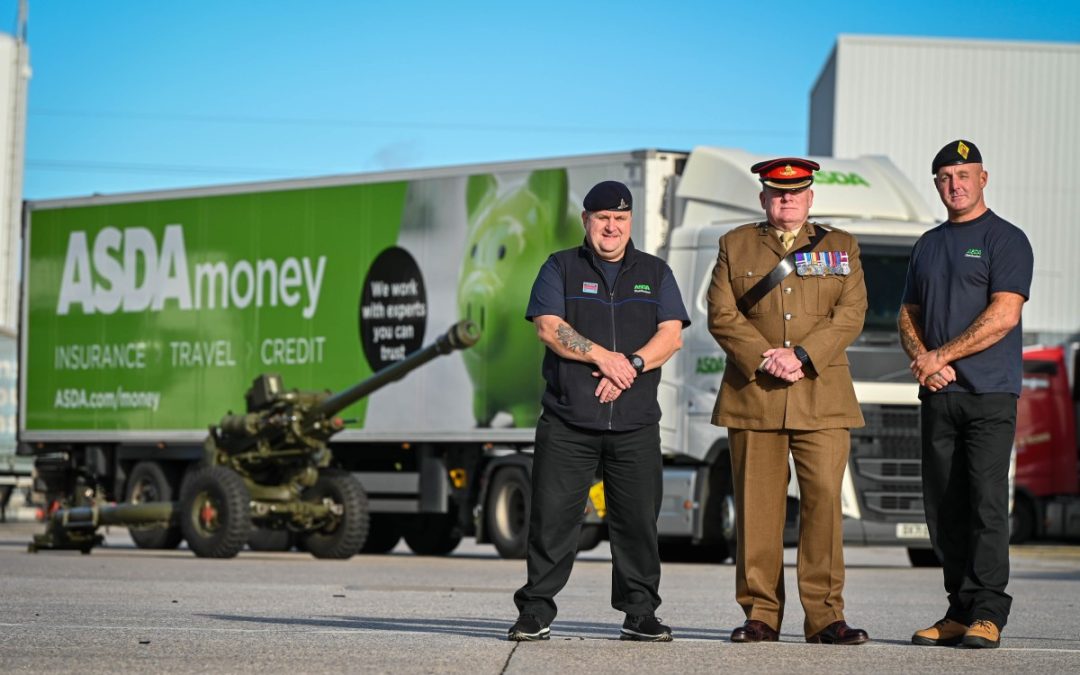 UK NEWS | Asda invests into Veterans’ charity to train ex-military as HGV Drivers