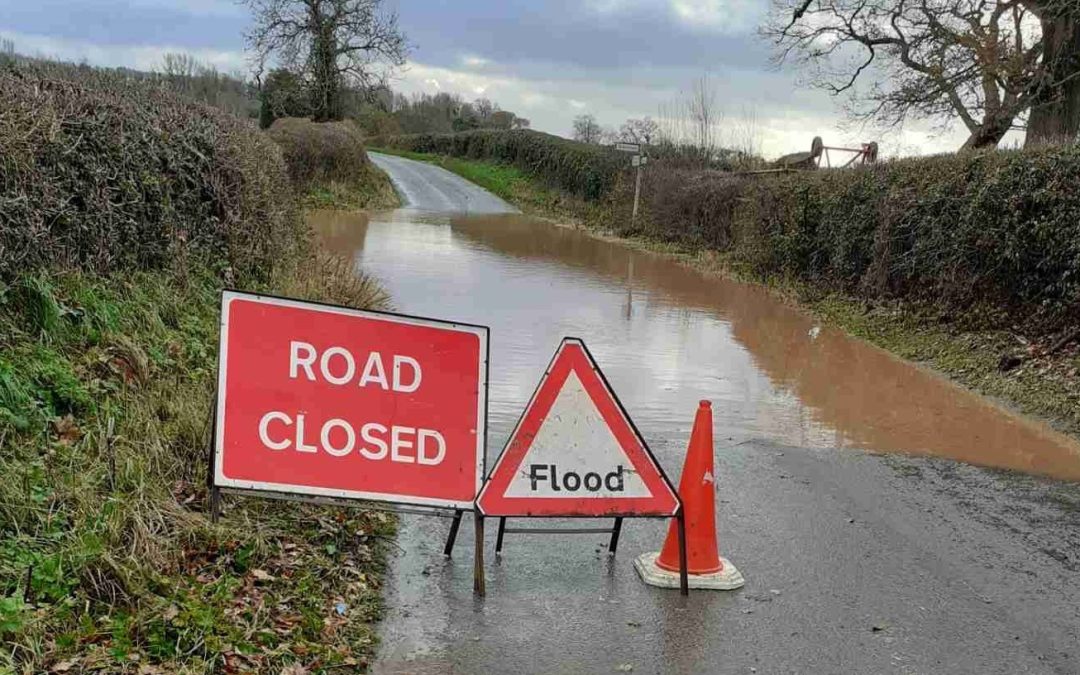 NEWS | Two flood alerts are in force in Herefordshire following heavy rain 