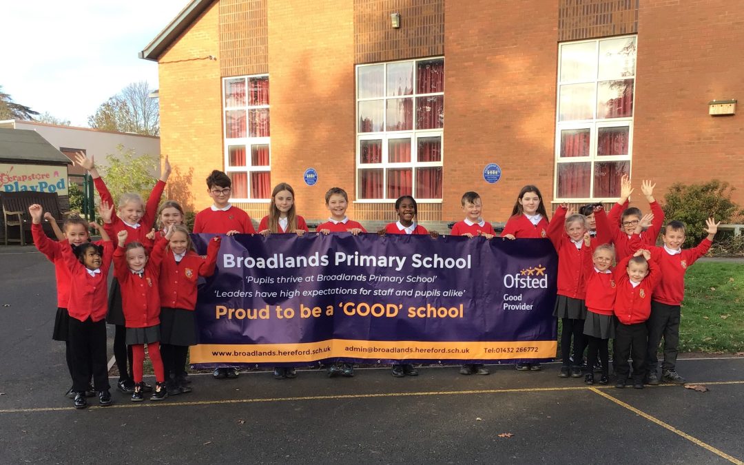 NEWS | High Praise From Ofsted Inspectors As Broadlands Primary School Pupils’ ‘Thrive’