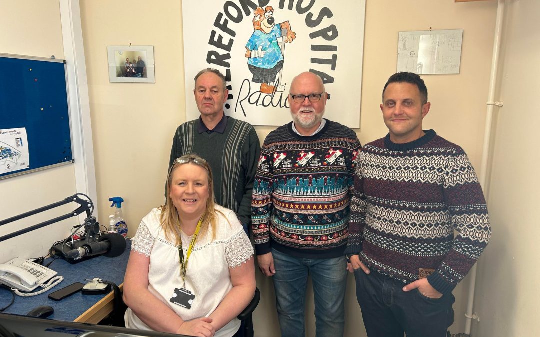 NEWS | Hereford Hospital Radio gets ready for it’s first Christmas back on air since 2019