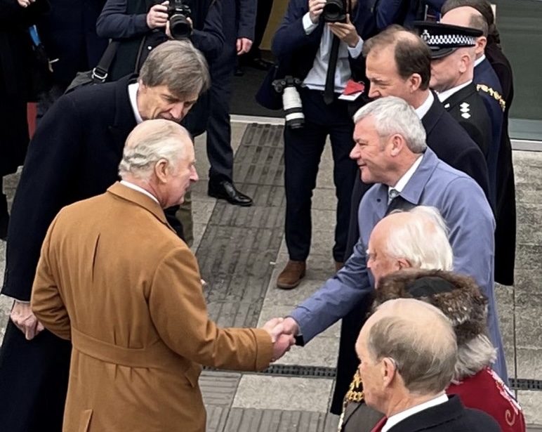 NEWS | Herefordshire Council celebrates King Charles III visit to The Royal National College for the Blind