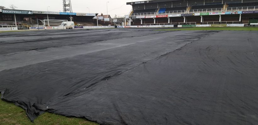 NEWS | Hereford FC look for volunteers to help cover Edgar Street surface with frost covers