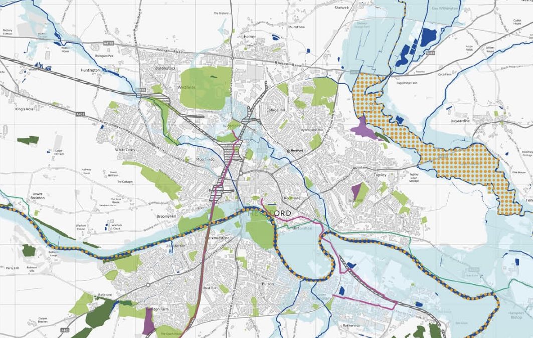 NEWS | Herefordshire Council reveals Hereford Masterplan aimed at reducing emissions and encouraging walking and cycling