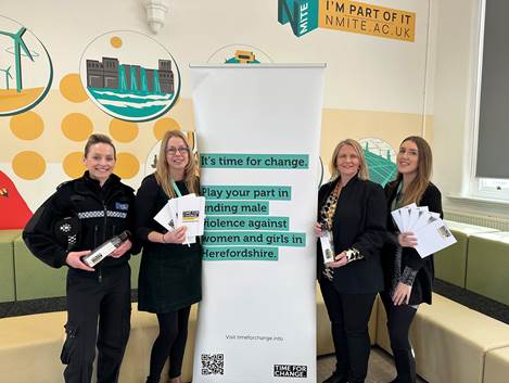 NEWS | West Mercia Police support students in Herefordshire calling for a time for change and safer streets across the region