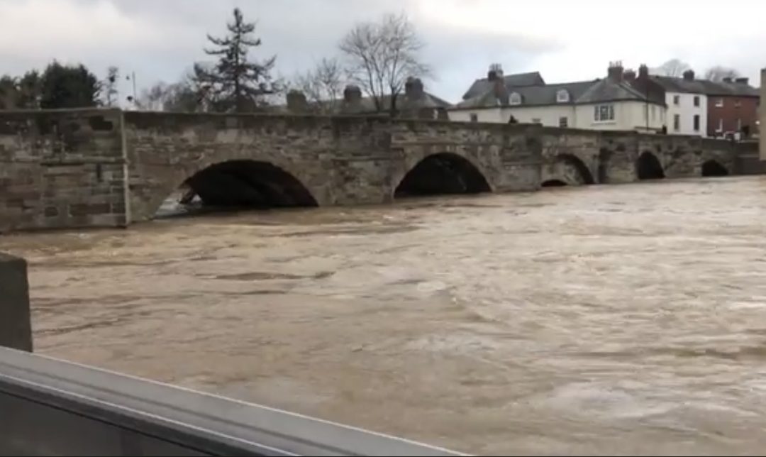 NEWS | River Wye set to burst its banks in Hereford again on Thursday with weather warning in force for torrential downpours across Wales 