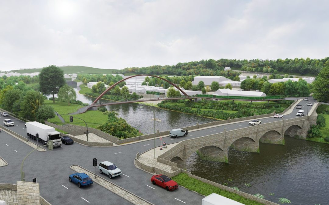 NEWS | There could soon be a new bridge crossing the River Wye for pedestrians and cyclists in Monmouth