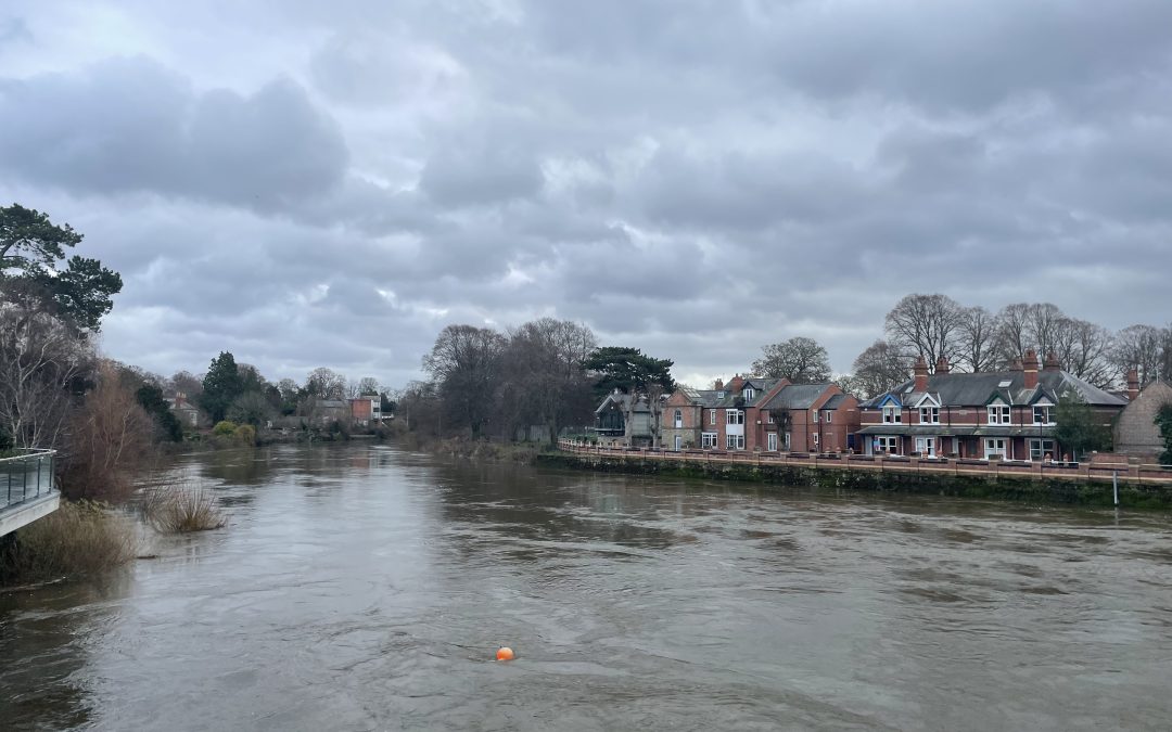 FLOOD ALERT | Flood Alert issued on the River Wye in Herefordshire following heavy rain in Wales