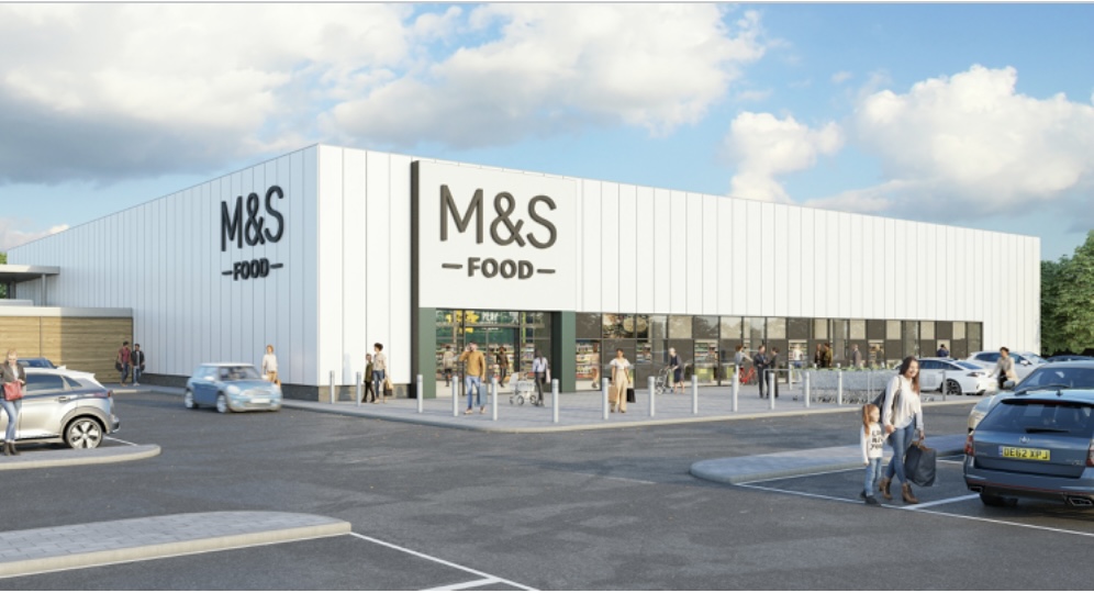 NEWS | Planning application submitted for the development of an M&S Foodstore in a market town near the A49