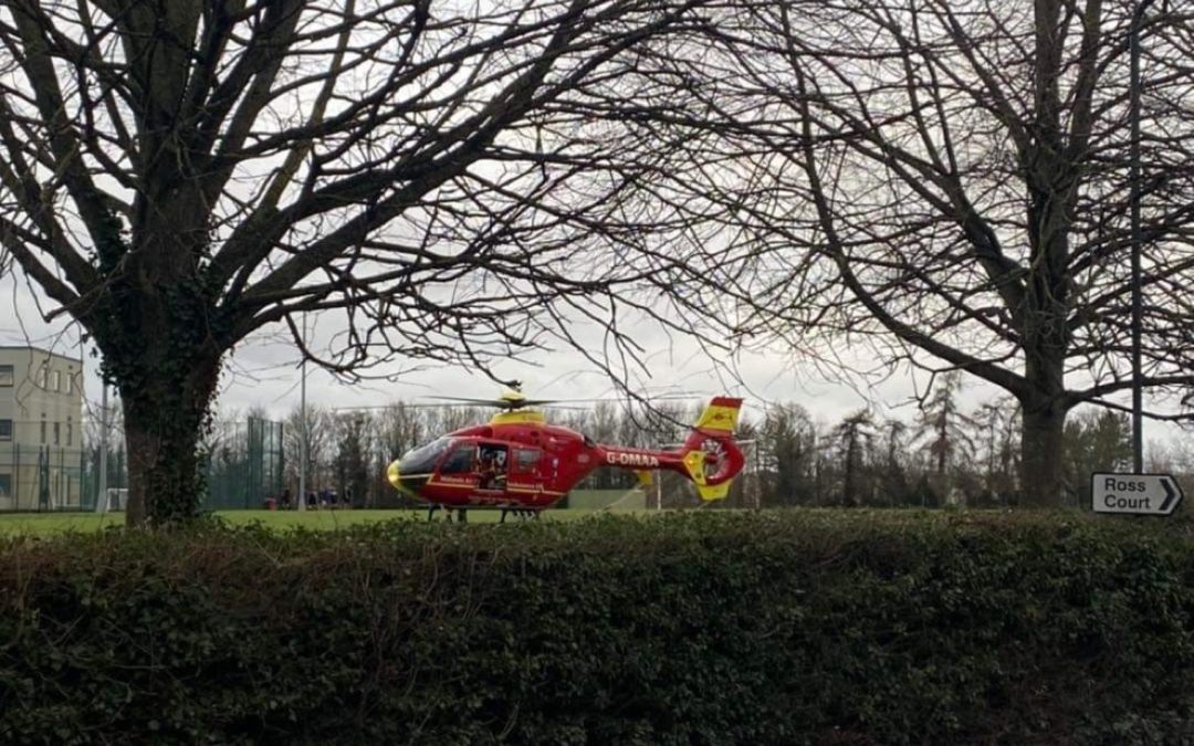 NEWS | A woman has been airlifted to hospital in a critical condition following a road traffic collision in Herefordshire this afternoon