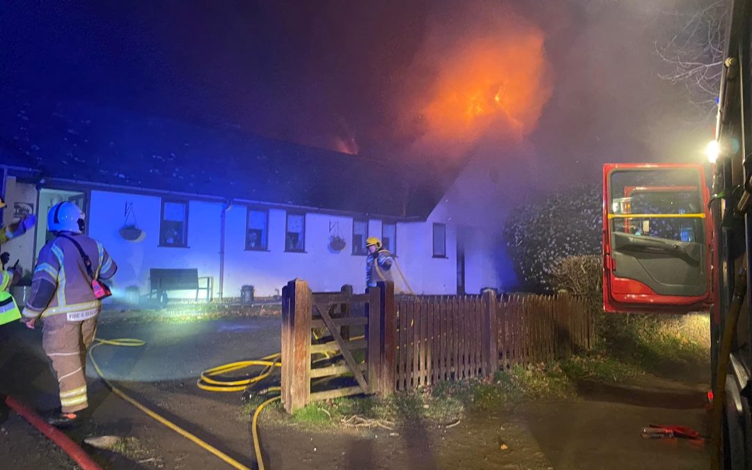 NEWS | Fire crews from across the area called to a house fire in Herefordshire 