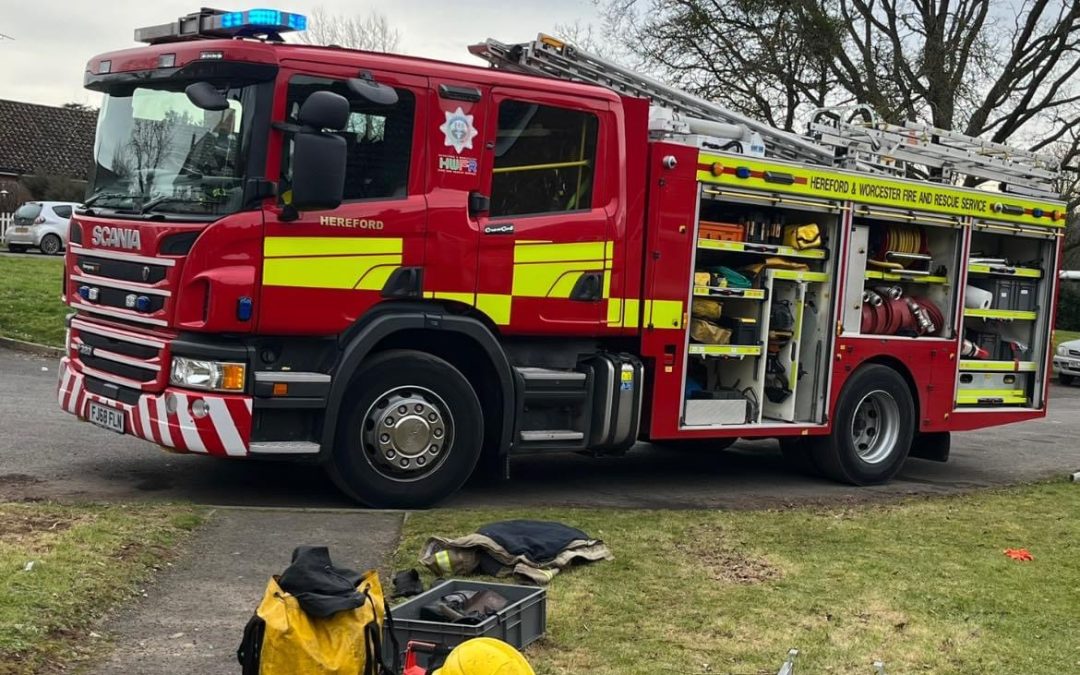 NEWS | Fire crews called to a fire at a property in Hereford 