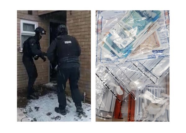 NEWS | Two women arrested after crack cocaine and heroin were found at an address during a police raid 