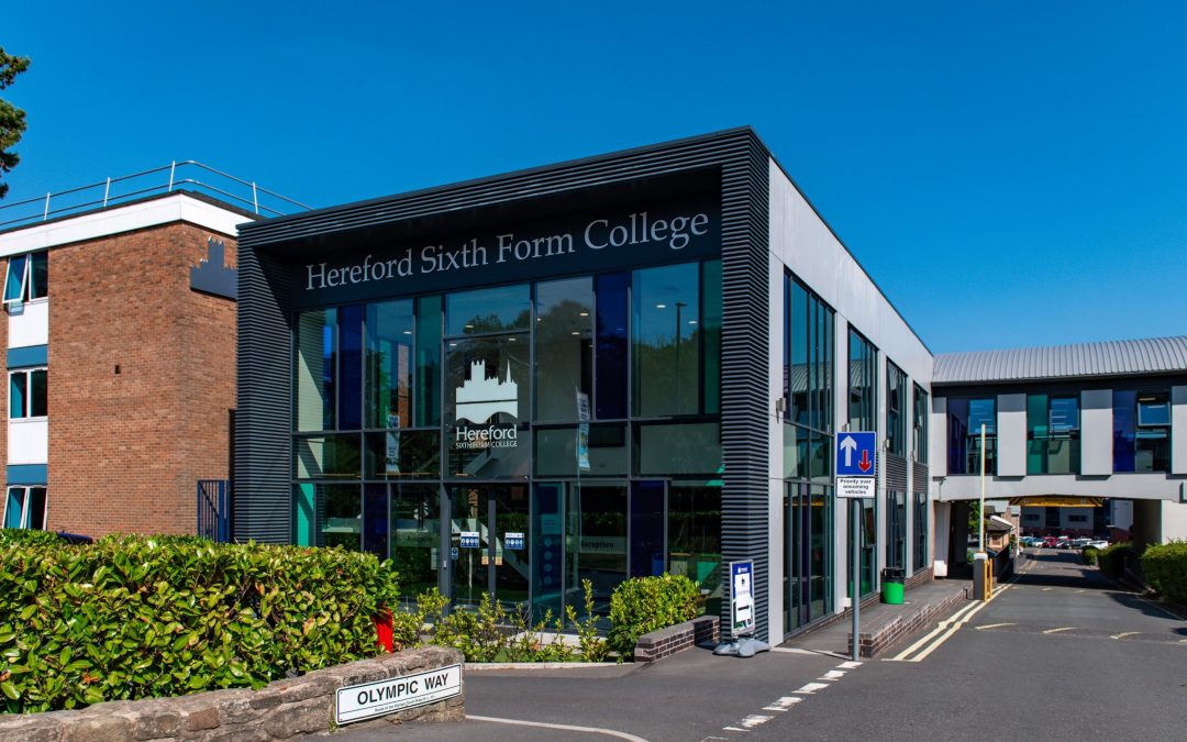 NEWS | Hereford Sixth Form College rated as ‘outstanding’ in recent visit by Ofsted earlier this year