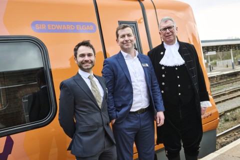 NEWS | West Midlands Railway has today named one of its newest trains in honour of Sir Edward Elgar as the operator prepares to roll out the new fleet onto its Hereford Line
