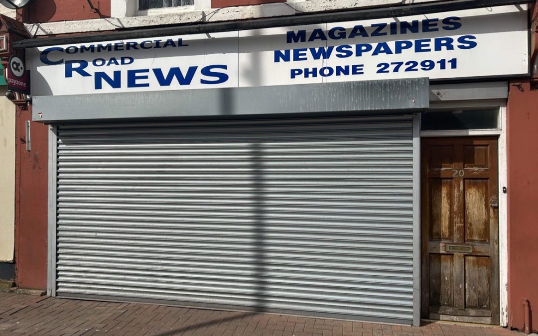 NEWS | A newsagents on Commercial Road in Hereford has closed down according to landlord 