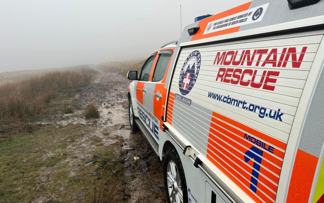 NEWS | Mountain Rescue Teams help rescue a lady with Hypothermia on Fan y Big in Wales