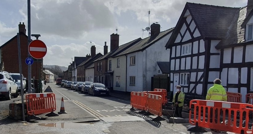 NEWS | Presteigne street to remain one-way following successful trial making it easier for pedestrians and cyclists to access local amenities