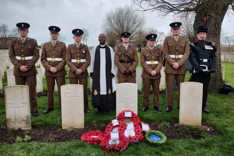 NEWS | The grave of First World War soldier, Serjeant (Sjt) William Clay Cubberley, aged 28, of 2nd Battalion The Worcestershire Regiment, has finally been marked more than a century after his death