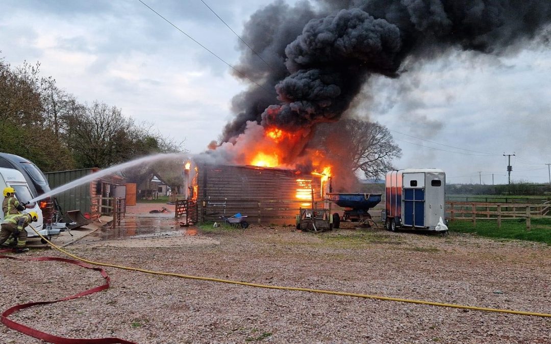 NEWS | Fire crews from across the county called to a large fire that posed a real risk of becoming explosive 