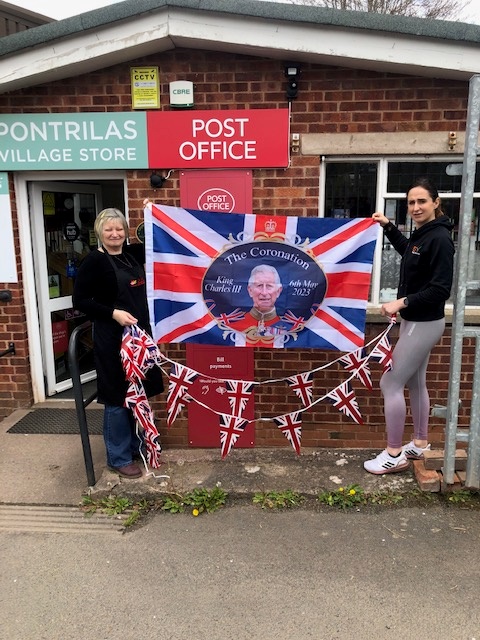 NEWS | Patriotic Pontrilas Postmistress is decorating her branch and hosting a Coronation Tea Party for the local community 