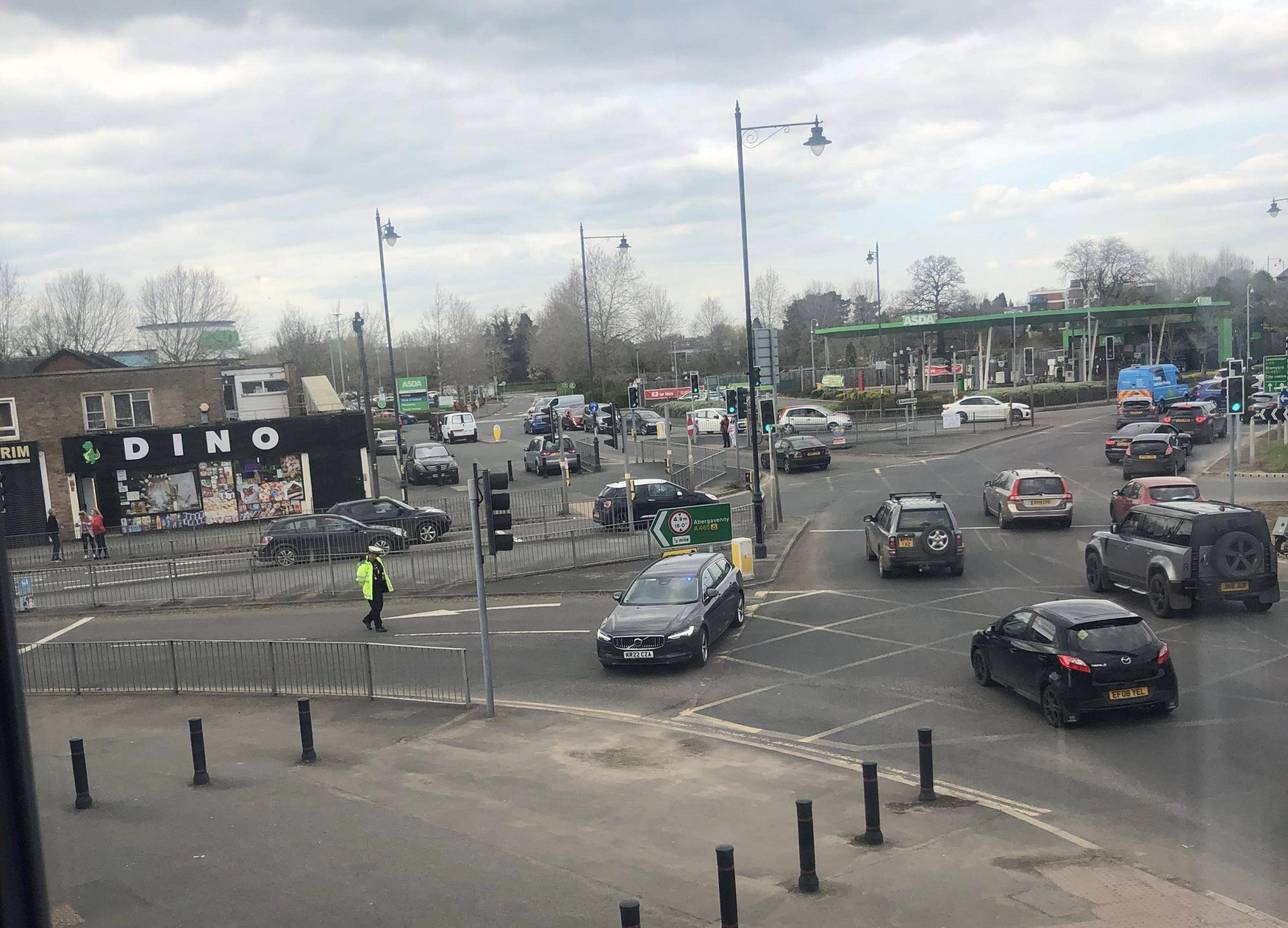 NEWS Belmont Road in Hereford closed this afternoon as Police